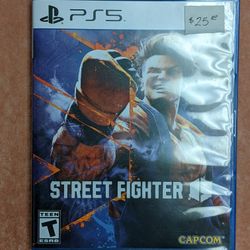 Street Fighter 6 - PlayStation 5 - Used Great Condition 