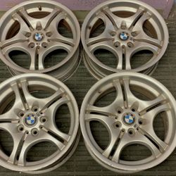 BMW M Sport 17 inch staggered 5 on 120mm 