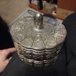 Silver Jewelry Box