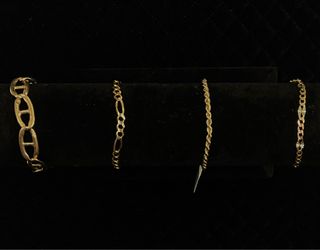 14K Gold Bracelets for Sale ⭐️