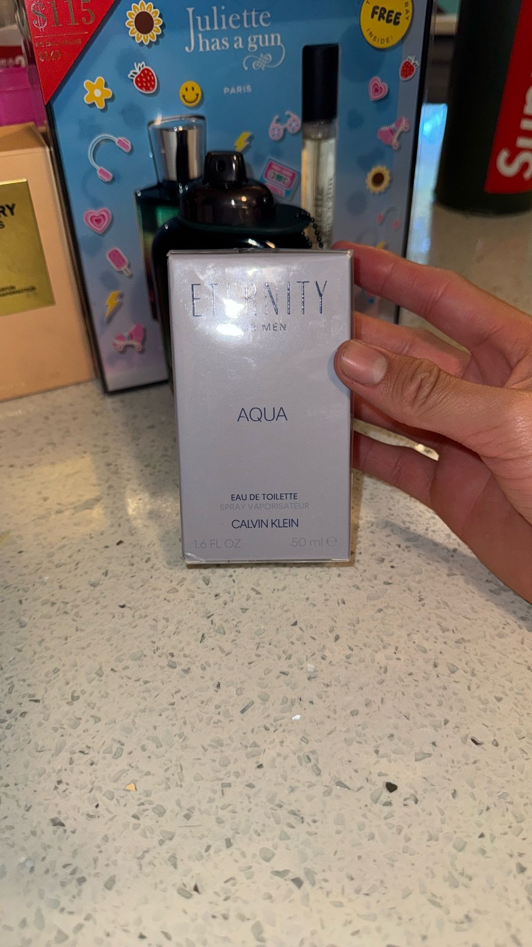 Eternity for men Aqua fragrance cologne