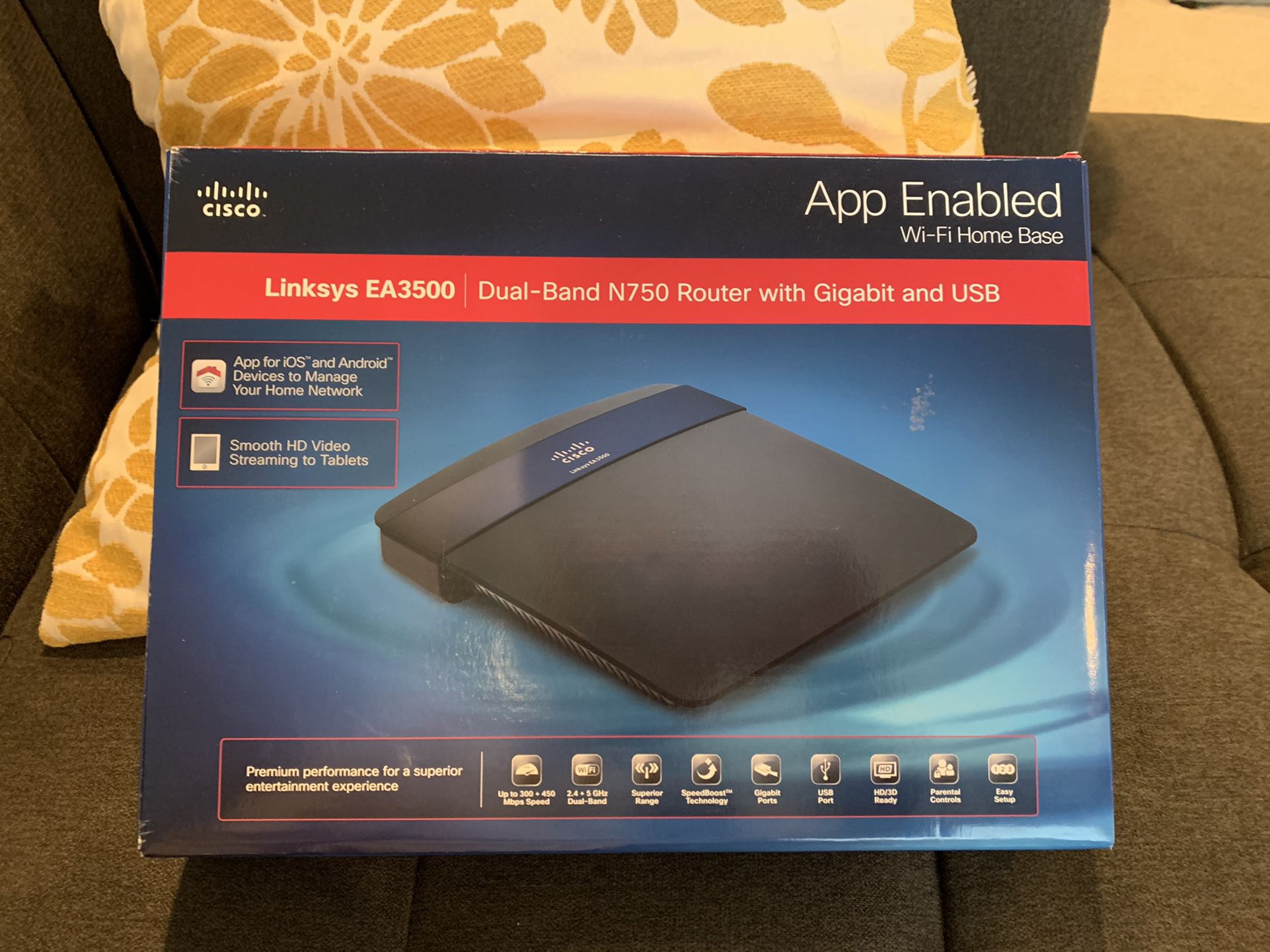 Linksys EA3500 2.4Ghz/5Ghz Dual Band Router