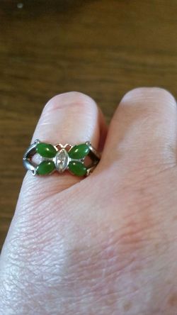 925 silver butterfly ring