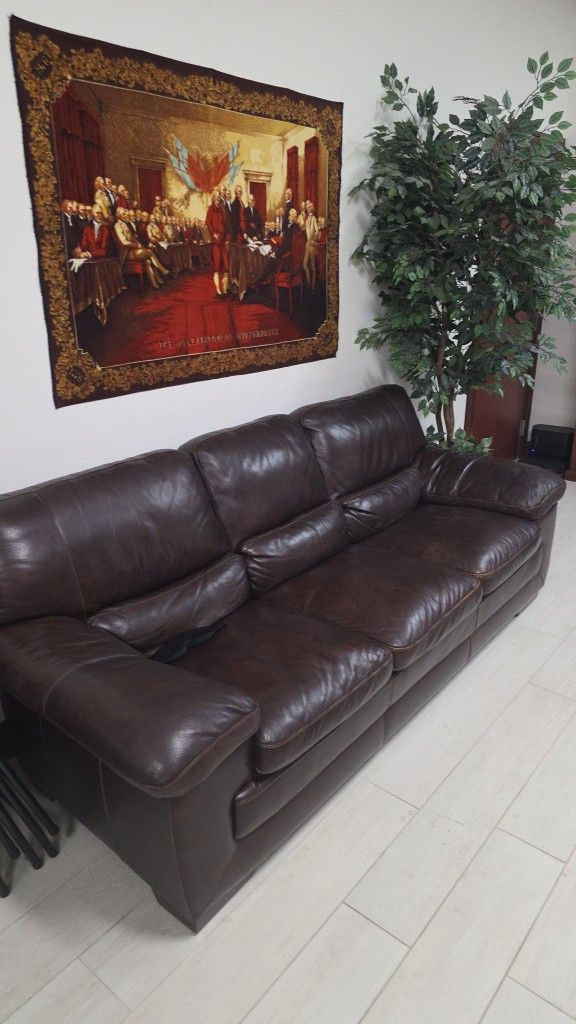 Genuine Leather Sofa