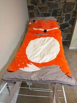 Kids Fox Sleeping Bag with Pillow- Pottery Barn