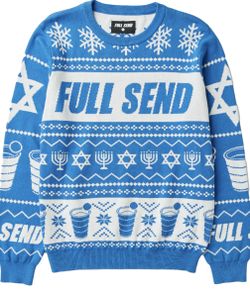 Full Send Crew Neck XXL Hanukkah
