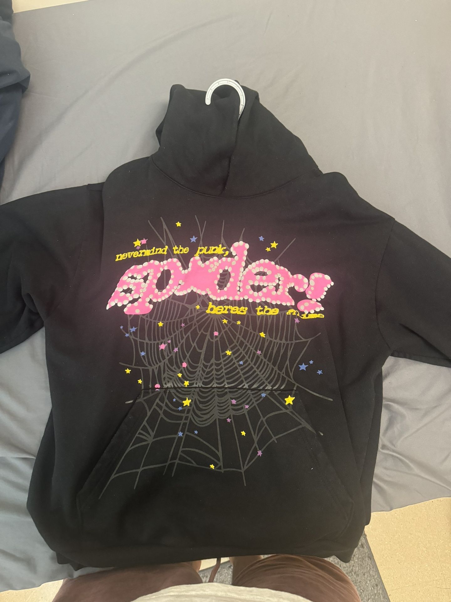 Black Sp5der v2 Hoodie