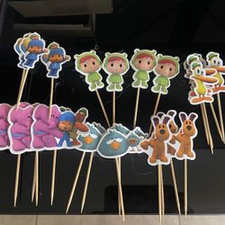Pocoyo Cupcakes Topper