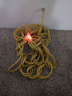 100ft 10gauge 3 way extension cord