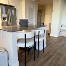 Set Of Two Chairs For Bar Or Island 