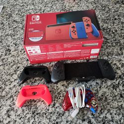 Nintendo Switch Mario Version.