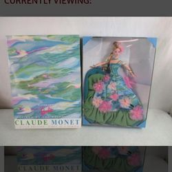 NEW! 1997 CLAUDE MONET WATER LILY BARBIE!