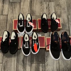 Vans Various Sizes 