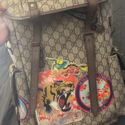 Gucci X Supreme Backpack 