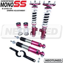 GODSPEED MSS0770 MONOSS DAMPER LOWERING COILOVERS KIT STRUT SHOCK SPRING SUSPENSION FOR LEXUS CT200H ZWA10 2011-17