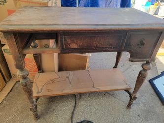 Antique White Rotary sewing machine table