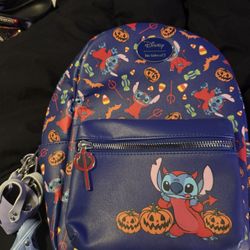 Halloween Stitch Disney mini Backpack 