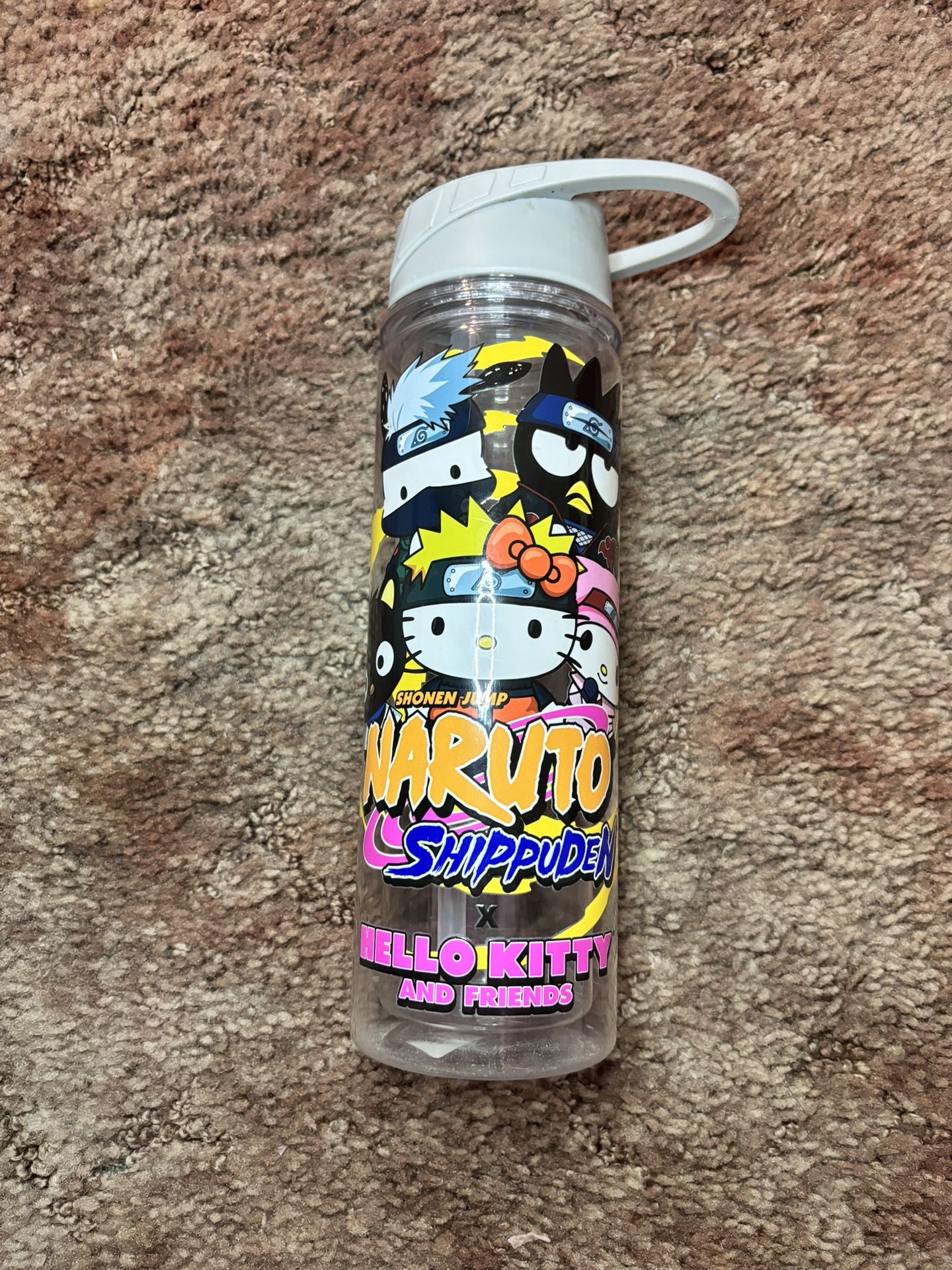 Hello Kitty X Naruto Water Bottle