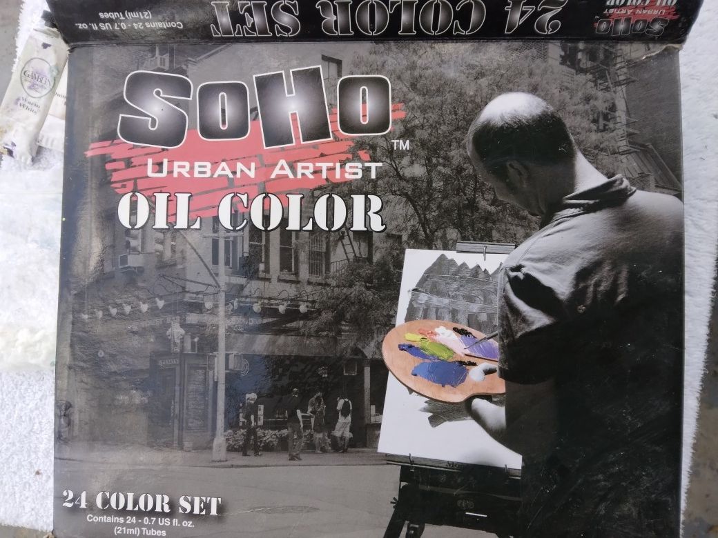 Urban Artist Oil Paints
