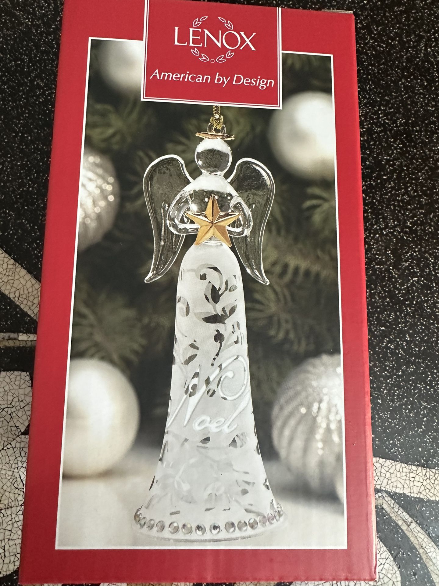 LENOX GLASS ORNAMENT