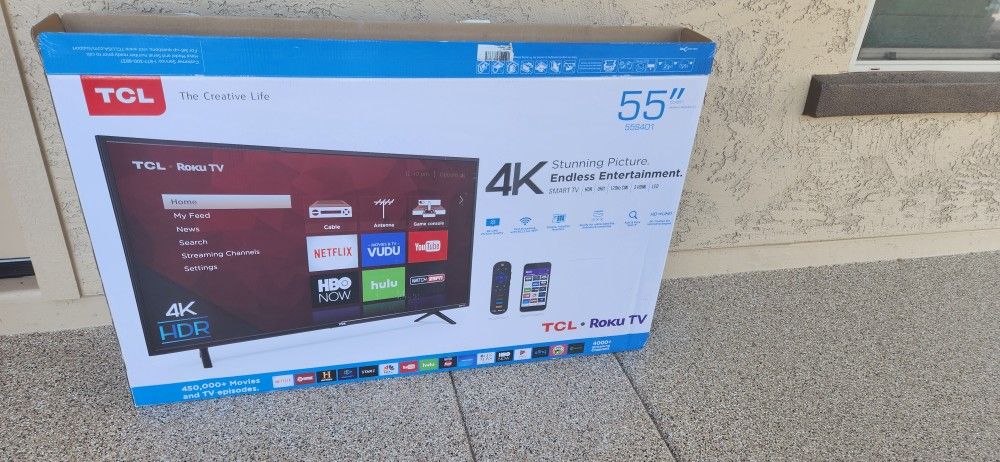 TCL 55 Inch 4K Smart TV