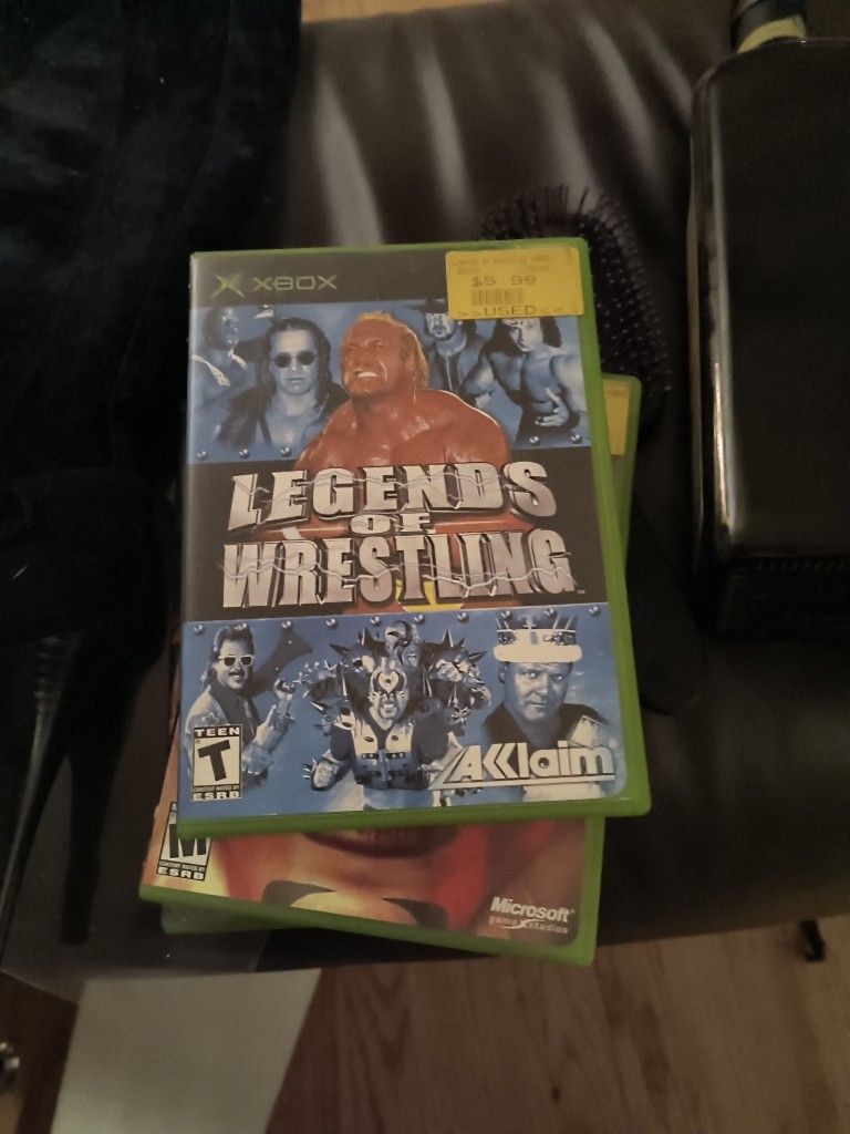 Legend Of Wrestling Xbox Game