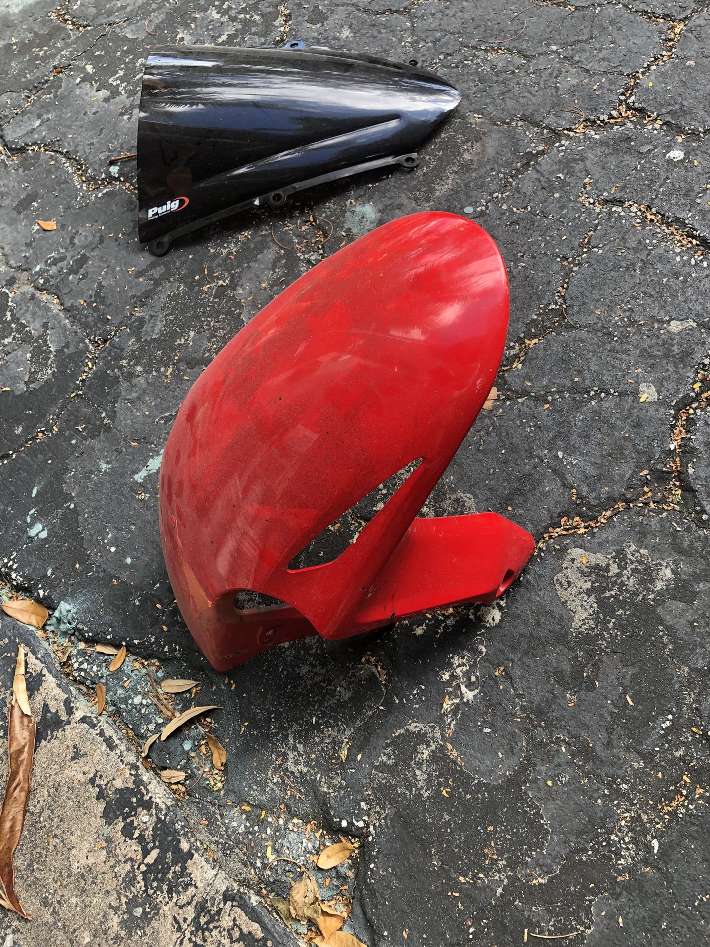 07 Cbr600rr Front Fender Red