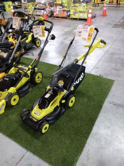 Ryobi 18V Lawn Kit (Mower and Trimmer)