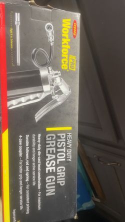 Legacy Workforce Pro Heavy Duty Pistol Grip Grease Gun