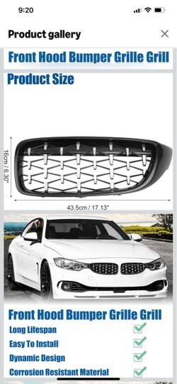 Bmw Front hood bumber grille