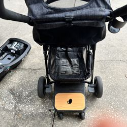 Stroller With base And Ride Board 