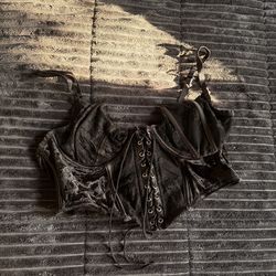 Bat Corset Top
