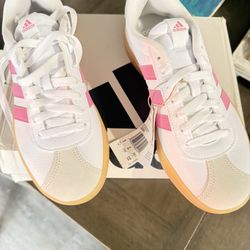 Adidas Samba In Pink And White 