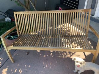Teak Wood Bench