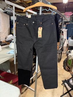 Levi's 550 Relaxed Black Jeans with Tags