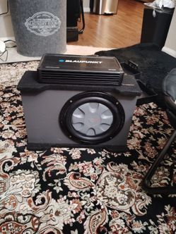 Amp and 10" speaker