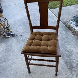 Nice Antique Wood Chair 
