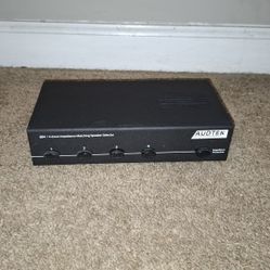 4 Zone Stereo Speaker Selector