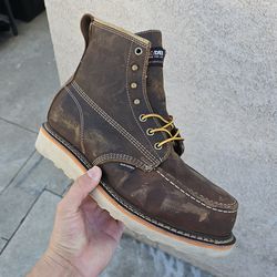 Size 7.5 M Mens Work Boots Steel Toe