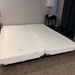 California king split Box Spring And Bed Frame