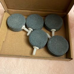Aquarium air disks stone aerator tank pump hydroponics 