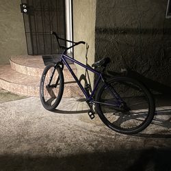 29 INCH PURPLE STREET CODE BIKE