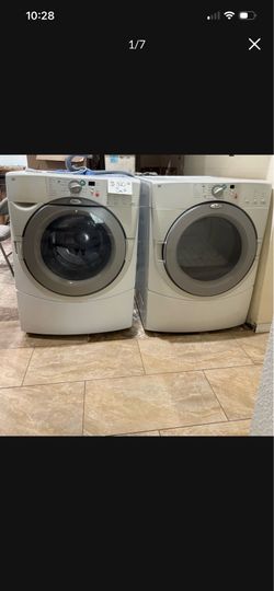 Washer and Gas Dryer