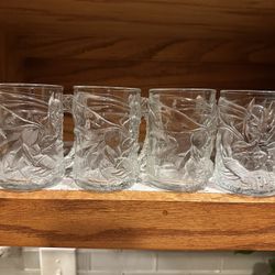 McDonald’s Vintage Glass Batman Mugs