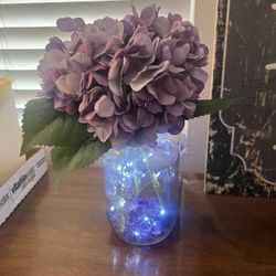 Purple Floral Centerpieces 