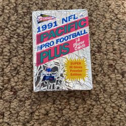 1991 Pacific Pro Football Plus (pack)