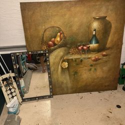 Painting And Mirror $50