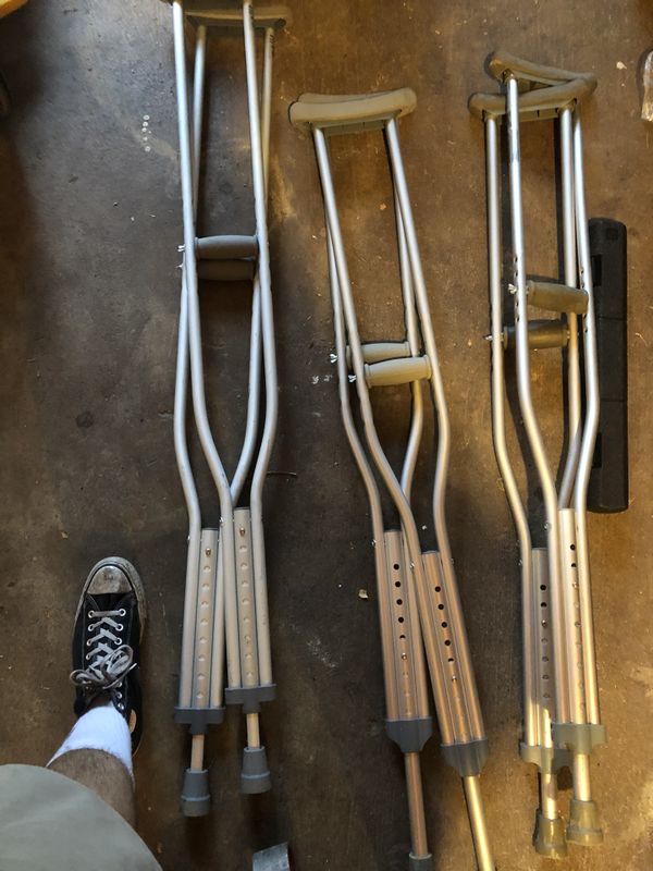 Crutches 3 sets for Sale in Irving, TX OfferUp
