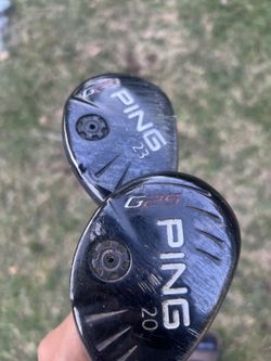 Ping G25 woods 20• and 23• 70 each 120 both