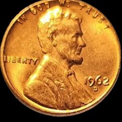 USA 1962 LINCOLN PENNY  MS 65 , A GREAT  DOUBLE DIE COIN FOR YOUR COLLECTION!!!